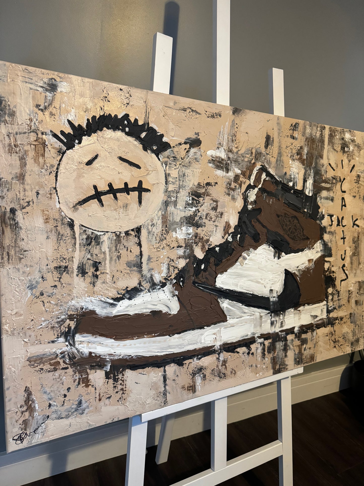 Cactus Jack - Travis Scott - Nike SB - Original Painting - Limited Edition
