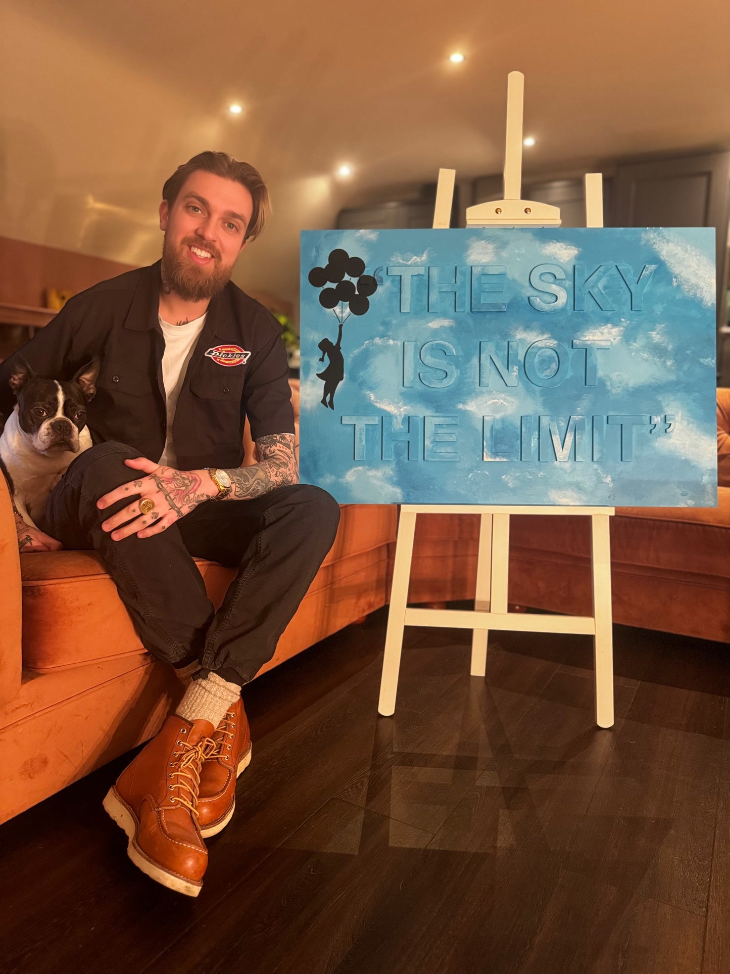 'Sky Is Not The Limit' - Limited Edition Painting