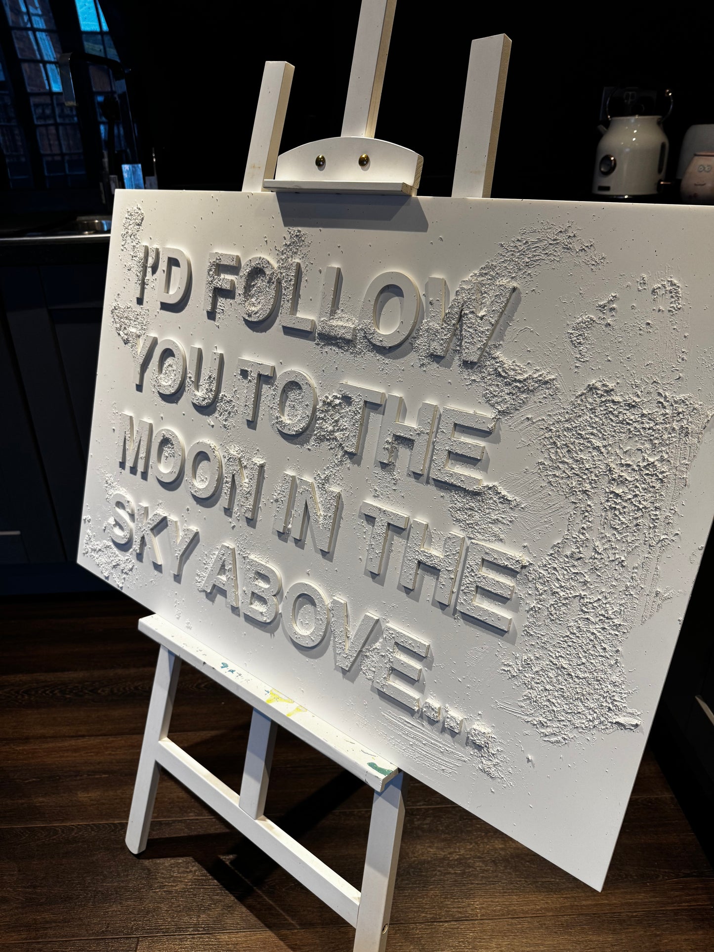 'I’d follow you to the moon' - Limited Edition Painting
